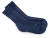 Heavy Cushioned Postal Blue Crew Sock - 2 Navy Stripes