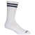 Wigwam Postal L/W White with Navy Stripes Crew Socks-3 PACK-Sizes: MED, LG, XL