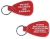 Custom Vehicle Safety Key Rings